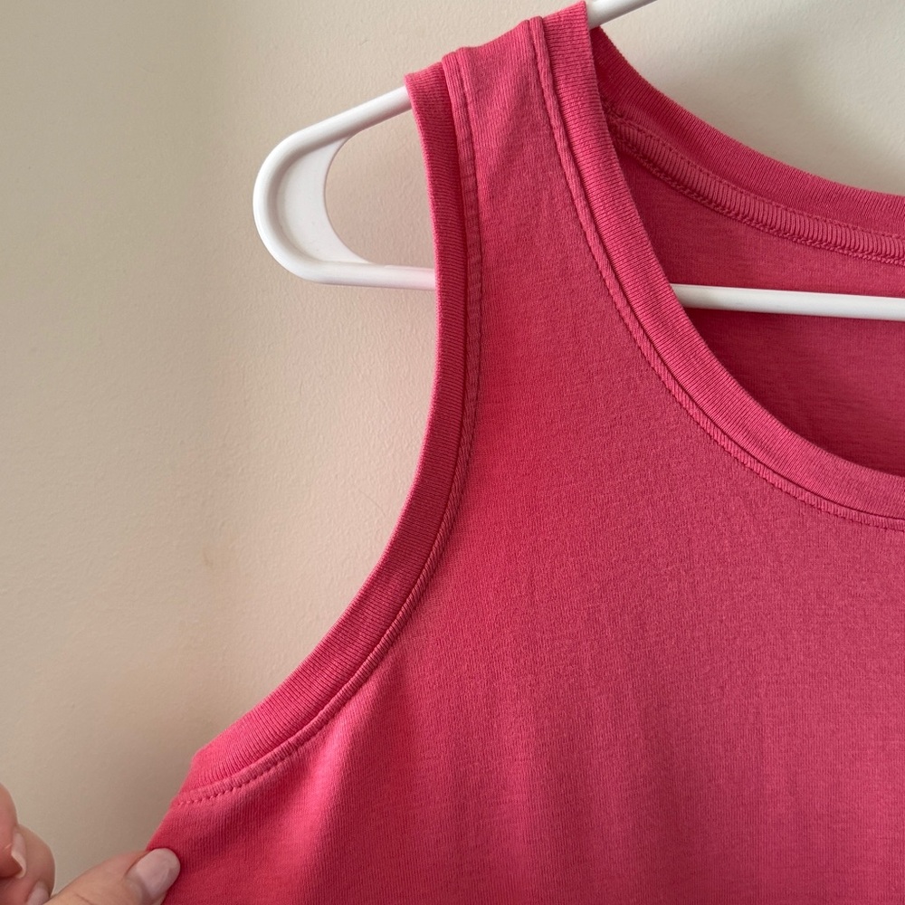 J. Jill Pima Cotton Back-Pleat Tank - Picture 2 of 6
